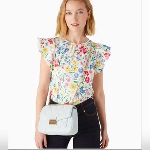 NWT Kate Spade Carey Smooth Quilted Leather in Turquoise - SOLD OUT COLOR